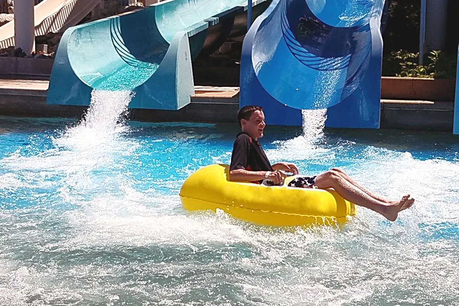 Activities at the water park