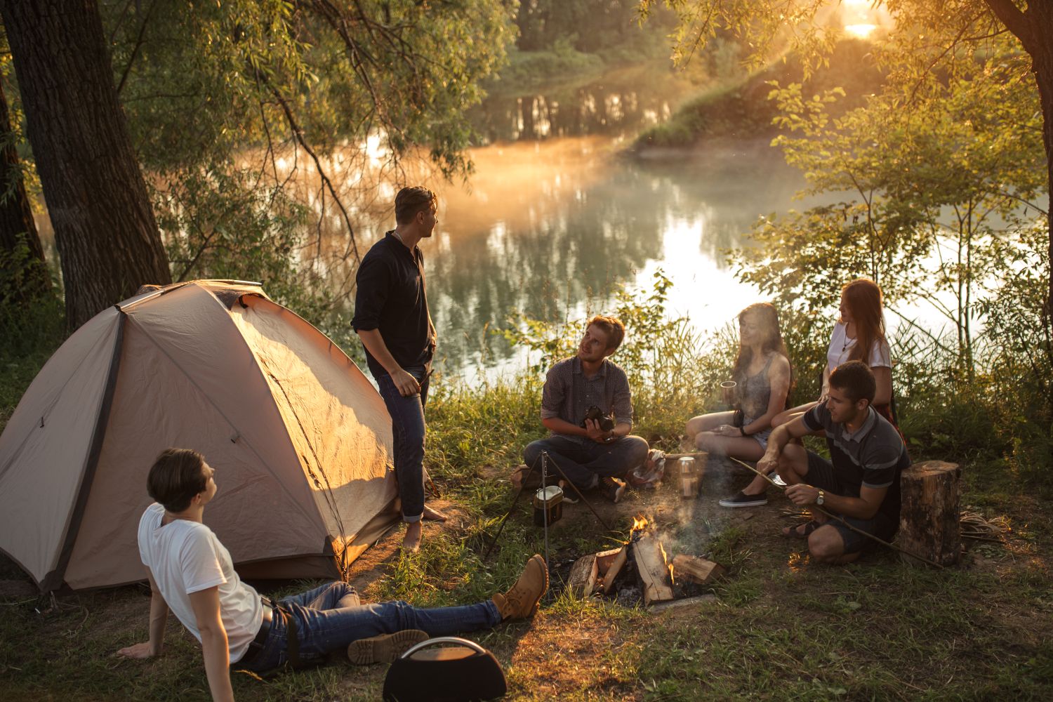 Go camping