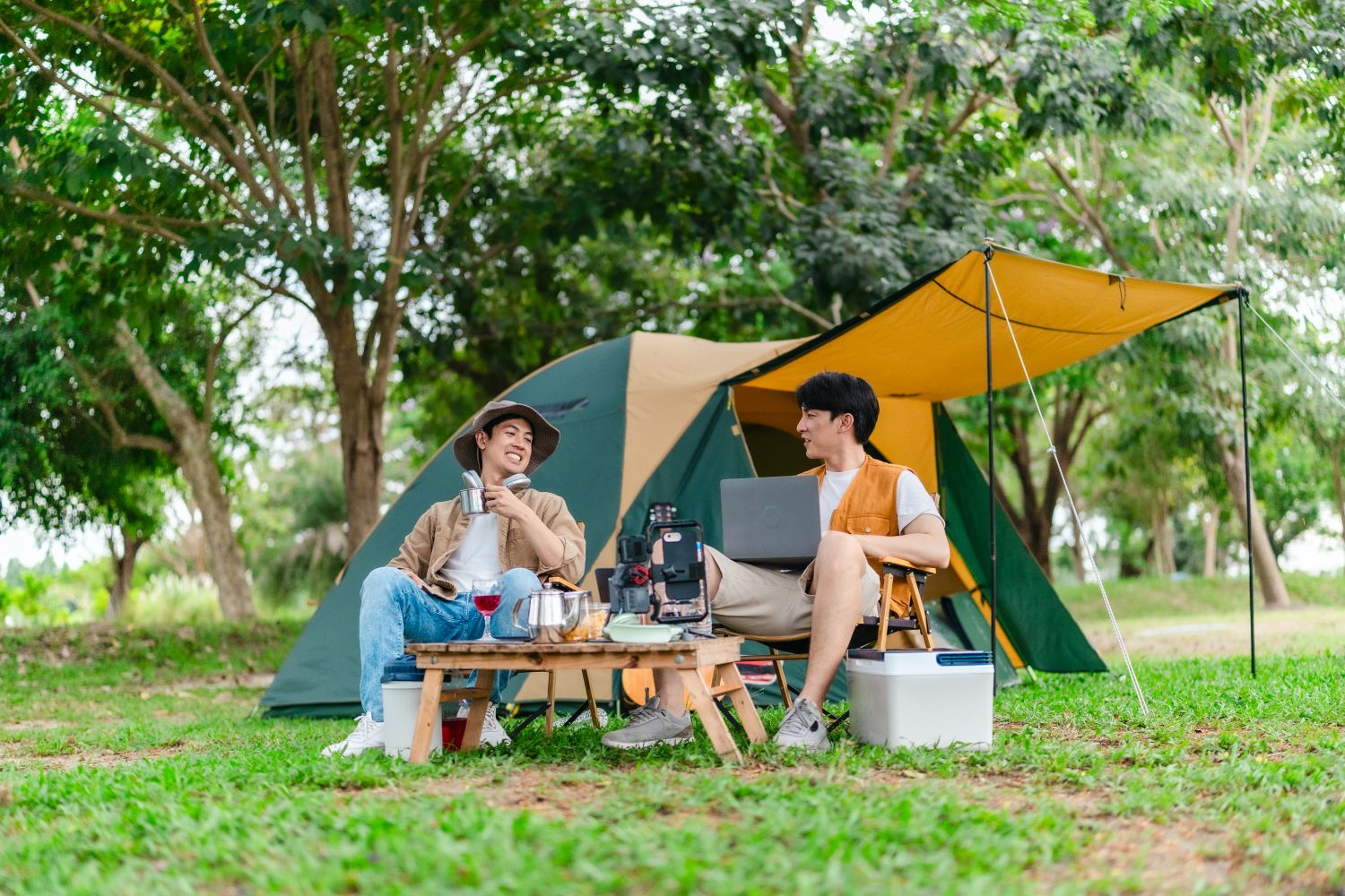 Go camping