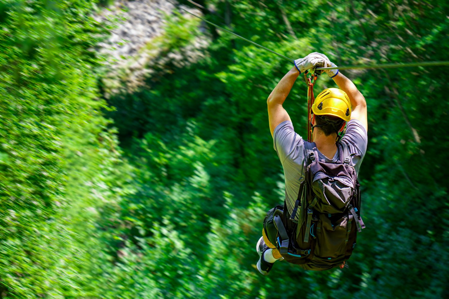 Go ziplining
